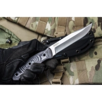 Нож Enzo AUS-8 SW, рукоять G10, Kizlyar Supreme купить в Москве