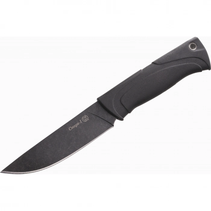 Нож Стерх-1 BlackWash, сталь AUS-8, Кизляр