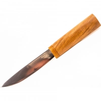 Разделочный нож Якут, сталь AUS-8, рукоять орех, Кизляр купить в Москве