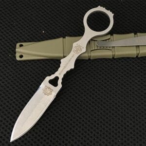Прямой нож Liome 176, черный, серебристый, походный, охотничий, защитный тактический нож, карманный инструмент для повседневного использования